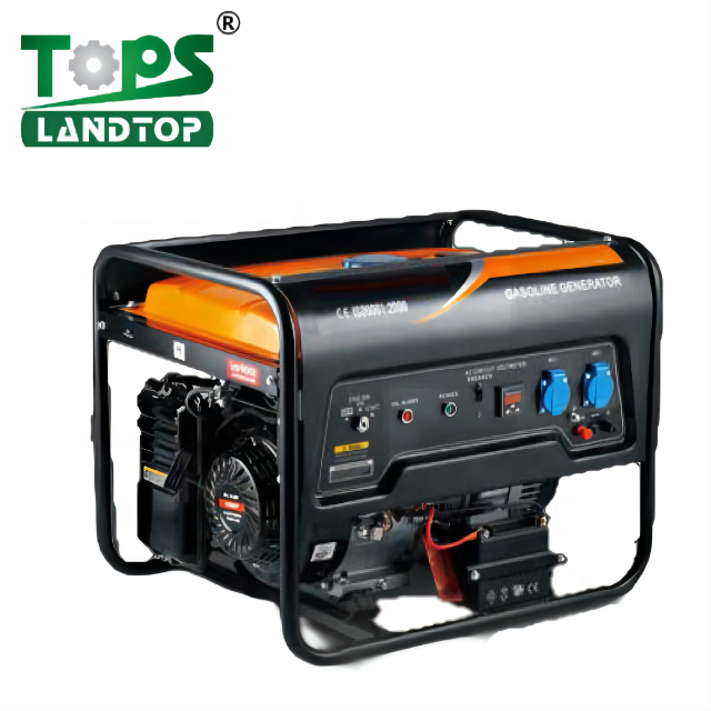 LANDTOP Hot Sale Gasoline Generator 2KW 2.5KW 3KW 4KW 5KW 6KW 7KW 8KW 10KW 50hz Portable Single Phase Electric Generator