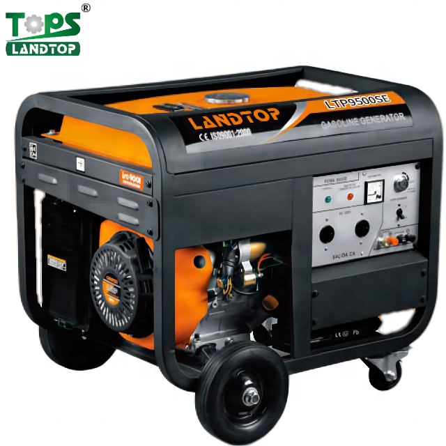 LANDTOP Hot Sale Gasoline Generator 2KW 2.5KW 3KW 4KW 5KW 6KW 7KW 8KW 10KW 50hz Portable Single Phase Electric Generator