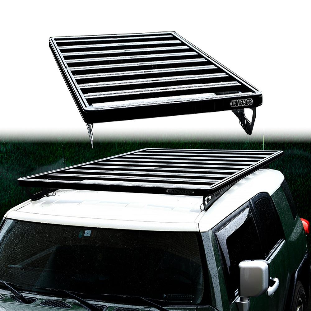 Fj Land Cruiser 4X4 Roof Rack Car Aluminium Alloy Carrier Basket Car Roof Racks for Toyota