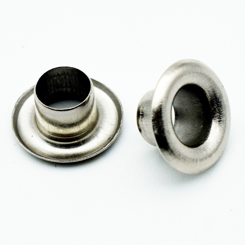 Factory Custom Eyelets 10mm 15mm Stainless Steel Brass Metal Grommet Garment Eyelets