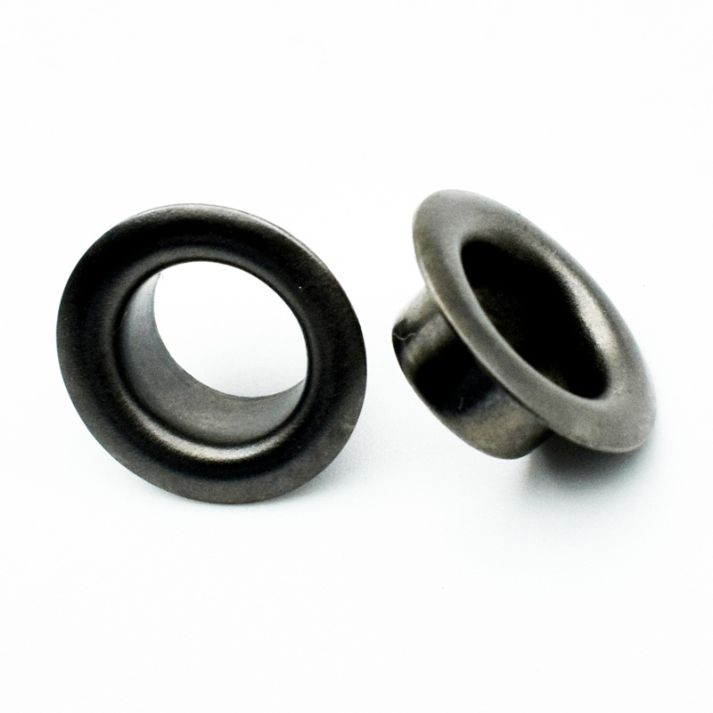 Factory Custom Eyelets 10mm 15mm Stainless Steel Brass Metal Grommet Garment Eyelets