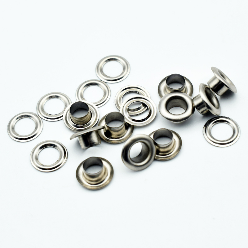 Good Price Small Eyelets 4mm 5mm 6mm 8mm Eyelets Grommets Custom Metal Copper Stainless Steel Eyelet