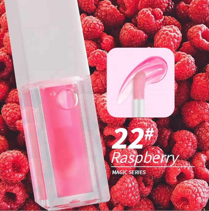 Private Label Glossy 23 Flavors Transparent Lip Oil Lip balm Hydrates and Comforts Lip Care Oil