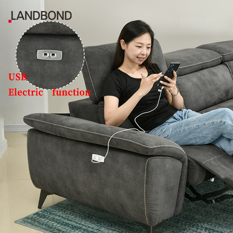 Function Sales Living Room Sofas Latest Design Comfortable  modern electric recliner sofa For Home Use Sofa Set Furniture