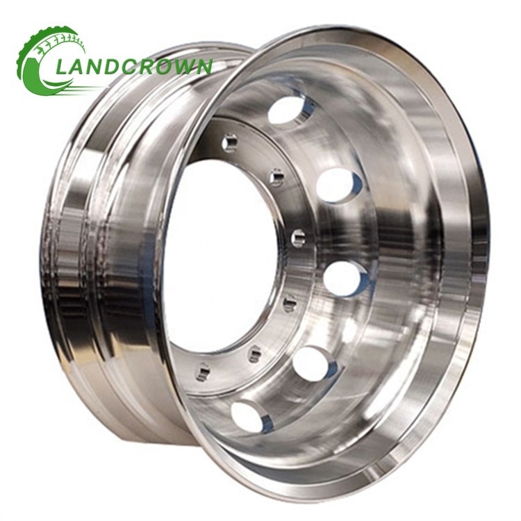 22.5 inch Alloy And Aluminum Truck Tubeless Wheel Rim 6.75x22.5 7.5x22.5 8.25x22.5 9.00x22.5 22.5X6.75 22.5X7.50 22.5X8.25