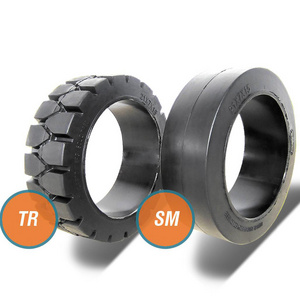 Forklift solid tyre SM 20*10*15 20*10*16 20 1/2*7*17 3/4 press-on solid tires