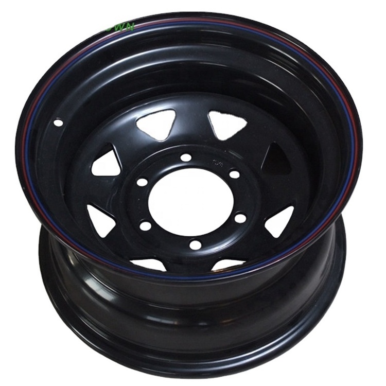 China Factory Wholesale Steel Wheel Rim 14x6.5 Pickup Truck Wheel Rim For Thailand Market