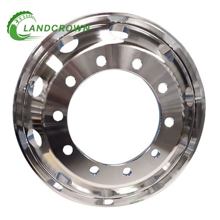 22.5 inch Alloy And Aluminum Truck Tubeless Wheel Rim 6.75x22.5 7.5x22.5 8.25x22.5 9.00x22.5 22.5X6.75 22.5X7.50 22.5X8.25