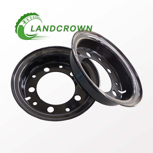 China factory Wholesale Industrial Linde Forklift Split Wheel Rim 5.00F-10 5.00-10 wheel For solid Tyre Forklift truck 6.50-10