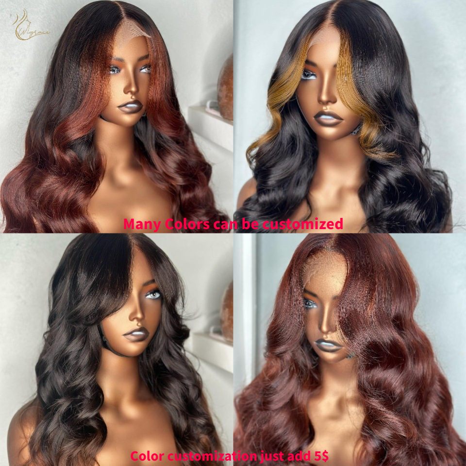 Wholesale Free Sample Cheap Body Wave Glueless Natural Vietnamese Raw Virgin Human Hair Hd Lace Frontal Wigs For Black Women