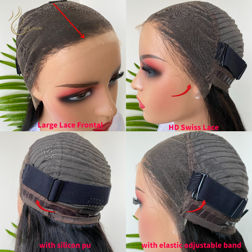 Wholesale Free Sample Cheap Body Wave Glueless Natural Vietnamese Raw Virgin Human Hair Hd Lace Frontal Wigs For Black Women