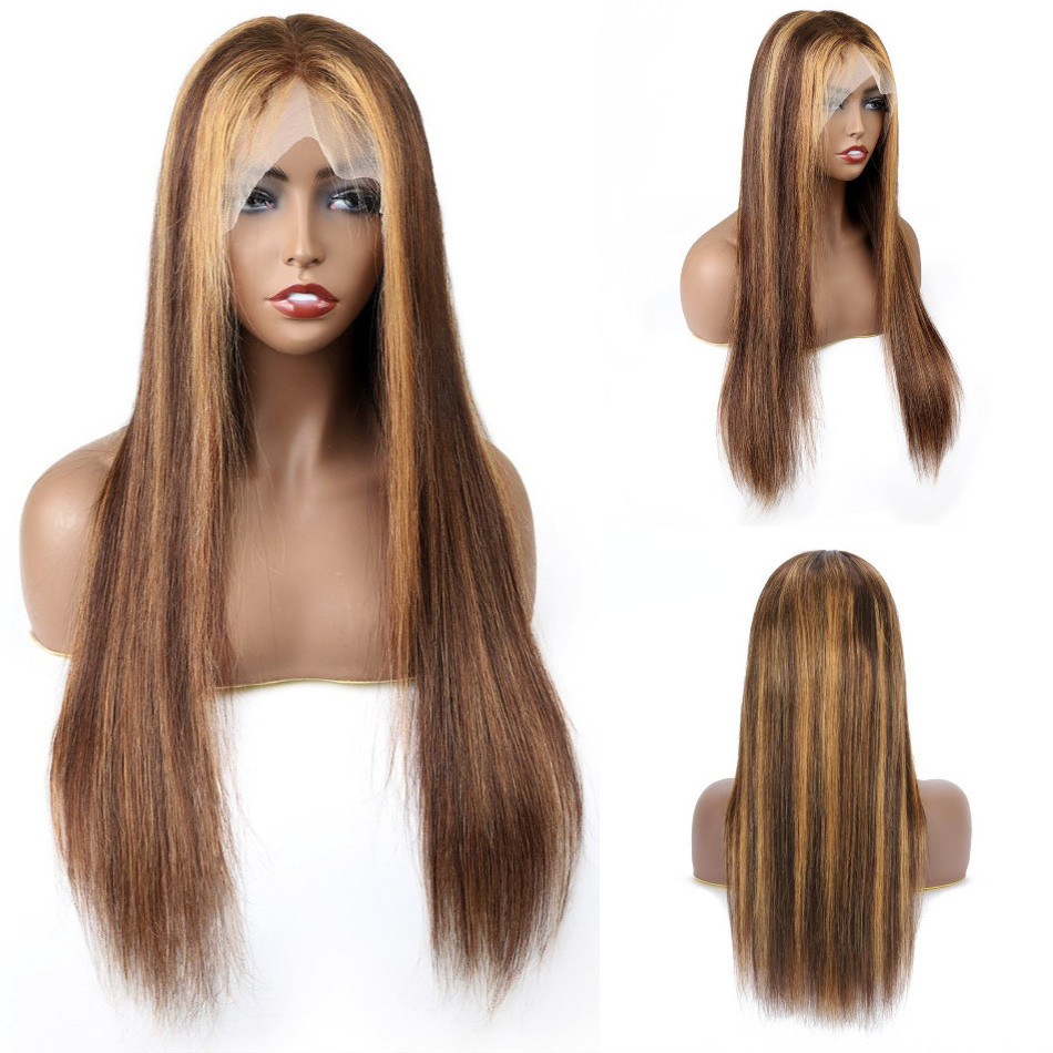 13*4/13x6 hd lace frontal wigs human hair bone straight peruvian hair wig,wholesale honey blonde piano color human hair wigs