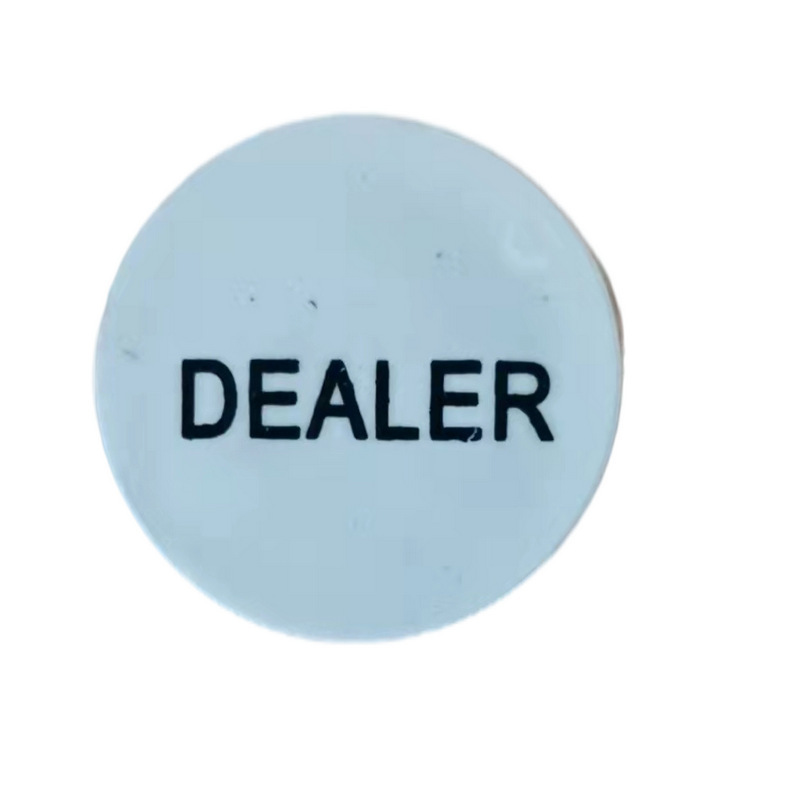 Professional Texas Hold'em Dealer Button Table Game