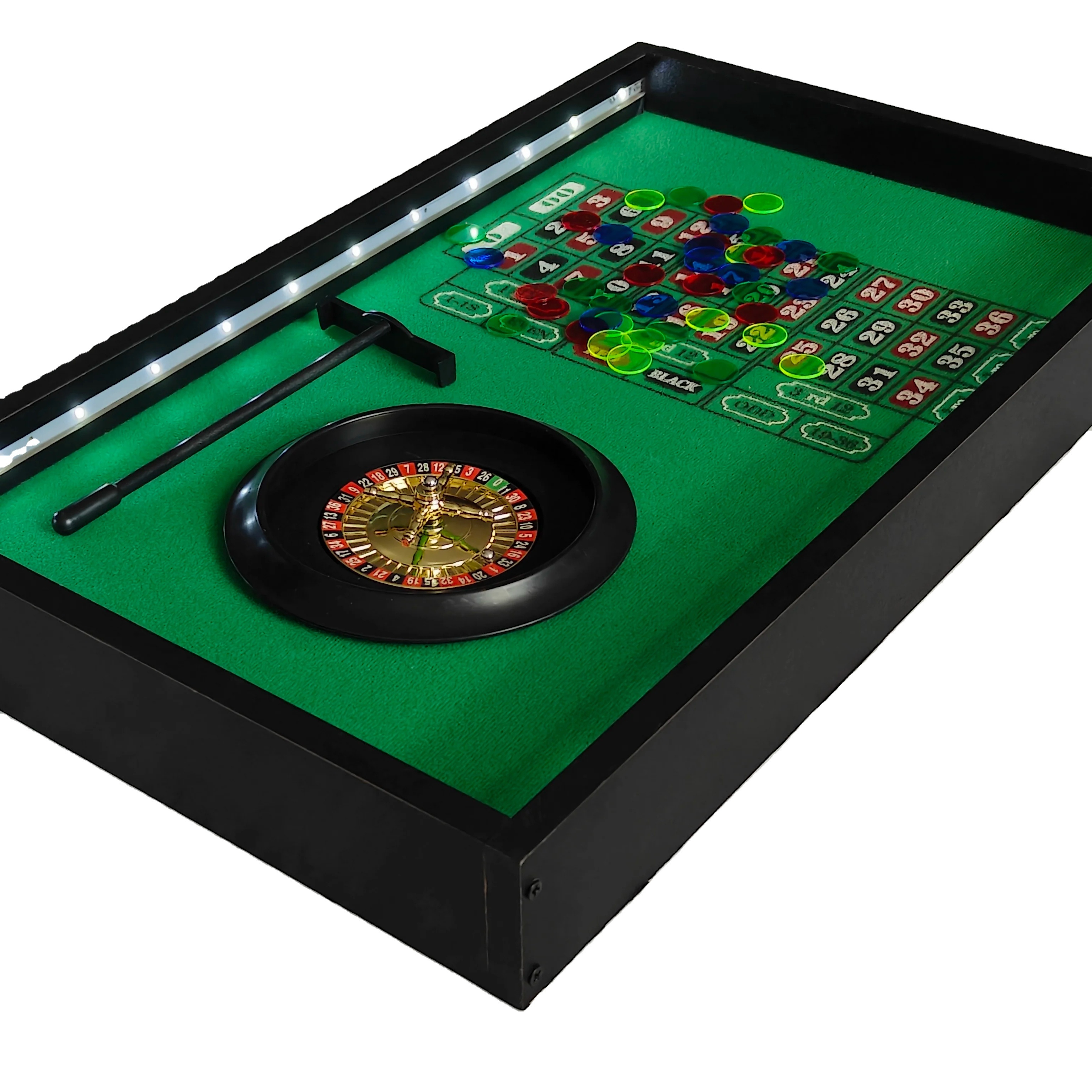 LED Hot Selling Indoor Mini Roulette Table Game Set for gambling game