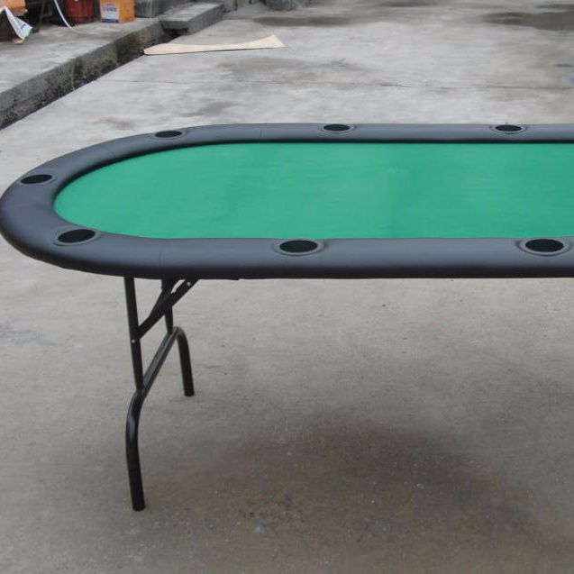 LANDER-MAN  Custom 2 Fold  For Gambling Poker Table Texas Hold'em Poker Table Casino Table