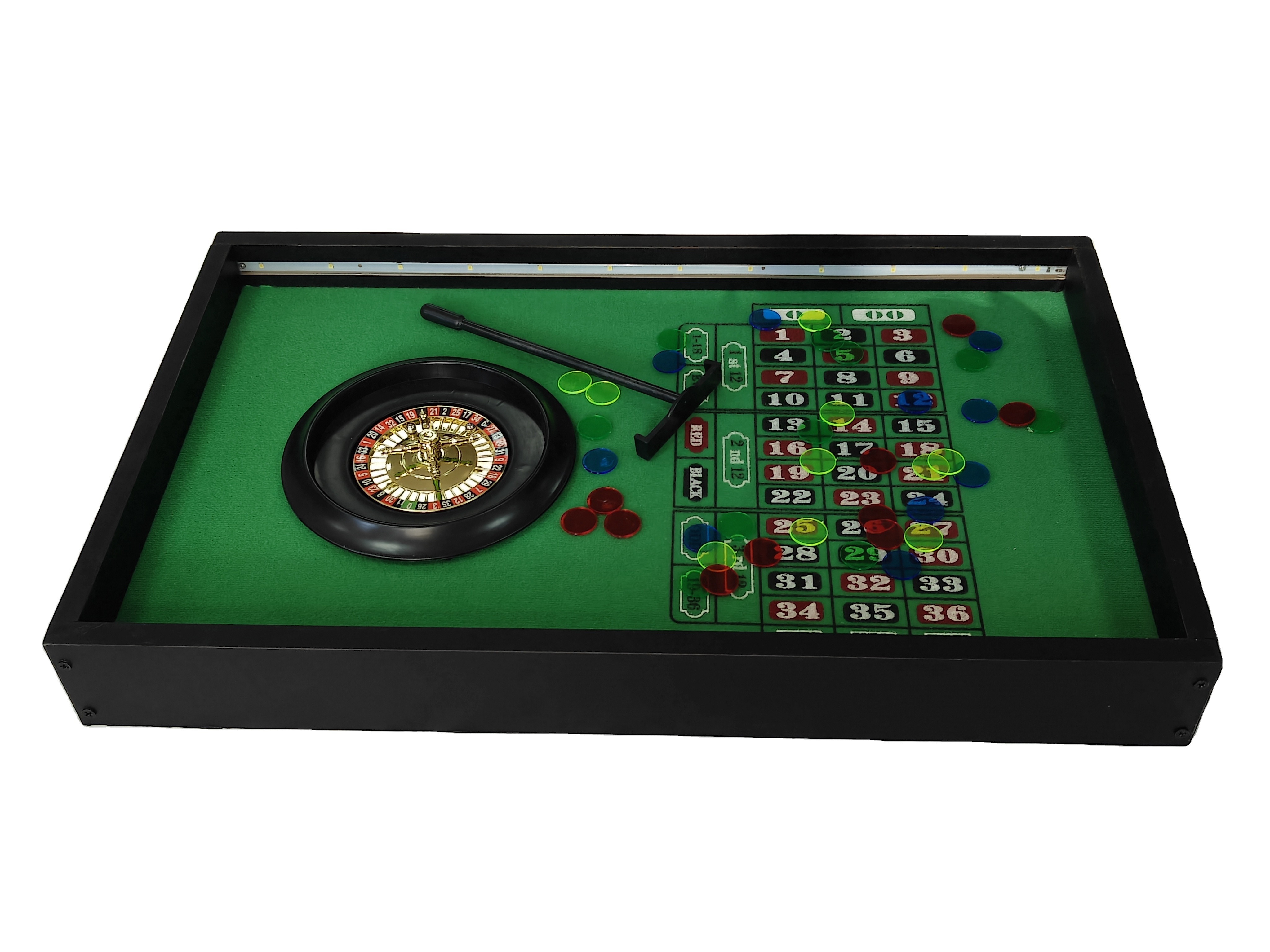 LED Hot Selling Indoor Mini Roulette Table Game Set for gambling game