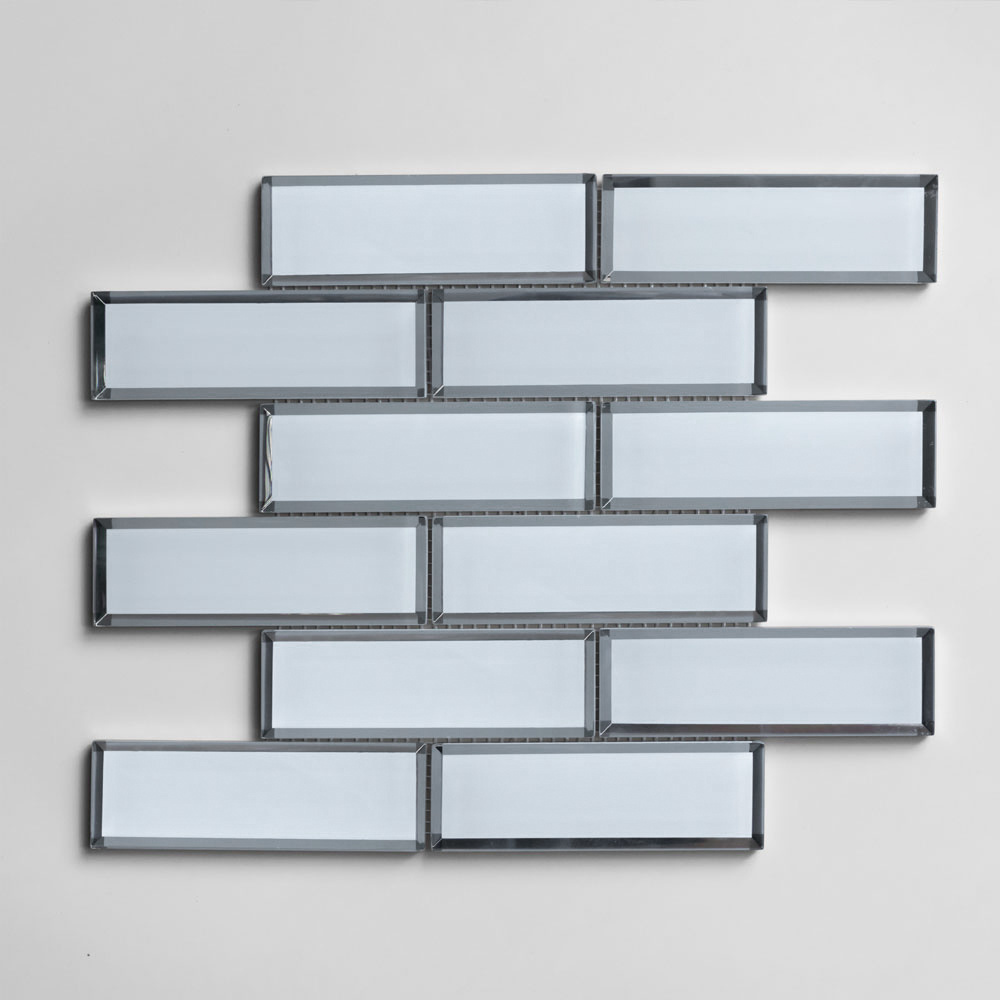 3d mirror kitchen white glass mosaic subway tile brick bathroom backsplash grey kitchen wall tiles glass mosaic tile