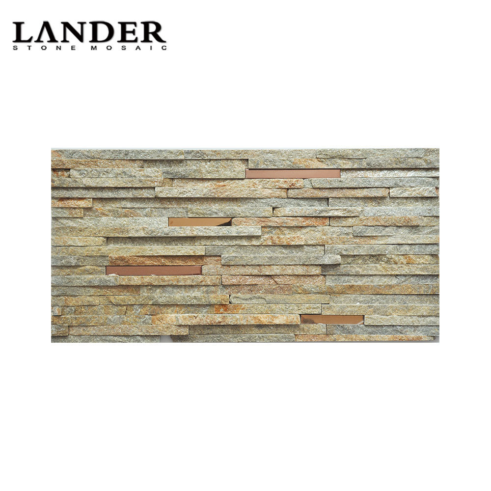 Natural Slat Stone sandstone limestone veneer panels walling stone panelling stone cladding for exterior wall