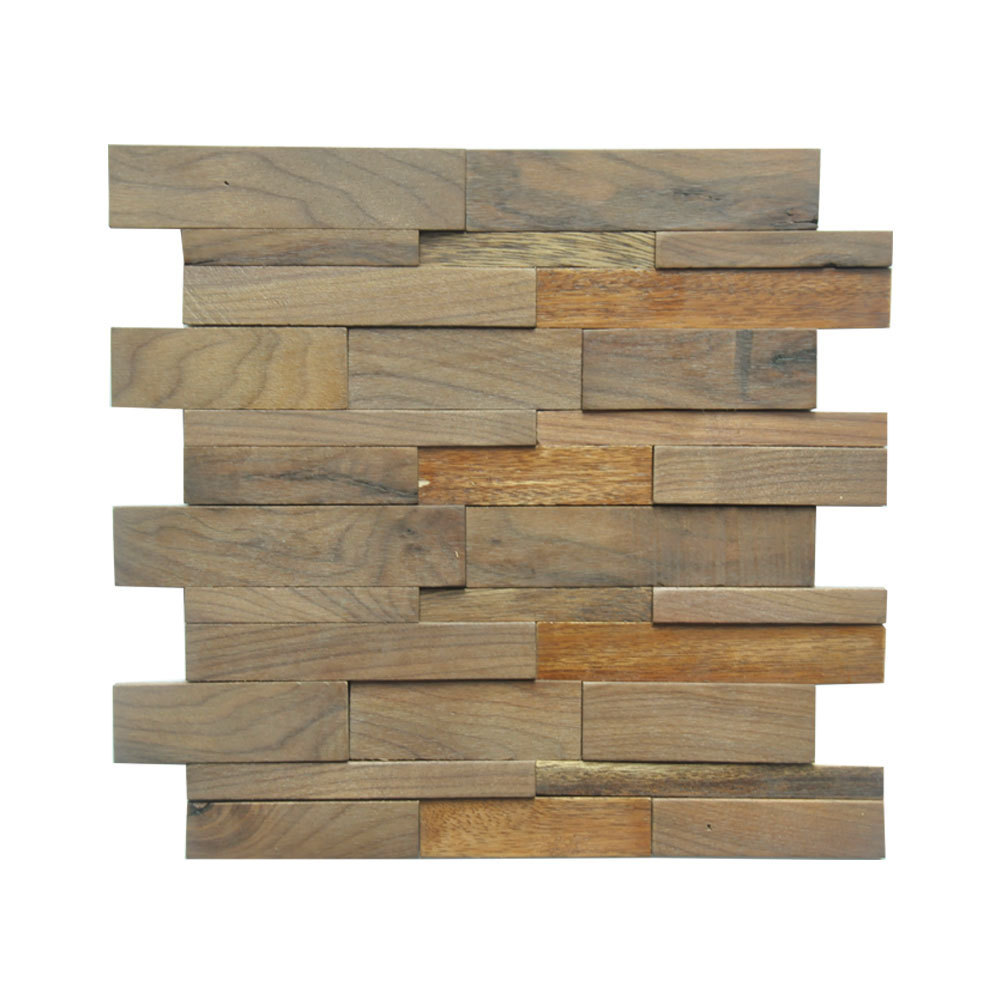 reclaimed wood mosaic panel deco teak oak bunnings knotty pine wood siding cladding panelling for walls interior wood panel wall