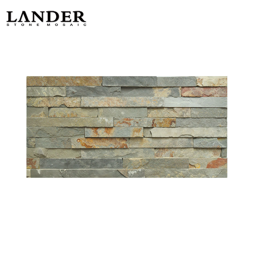 Natural Slat Stone sandstone limestone veneer panels walling stone panelling stone cladding for exterior wall