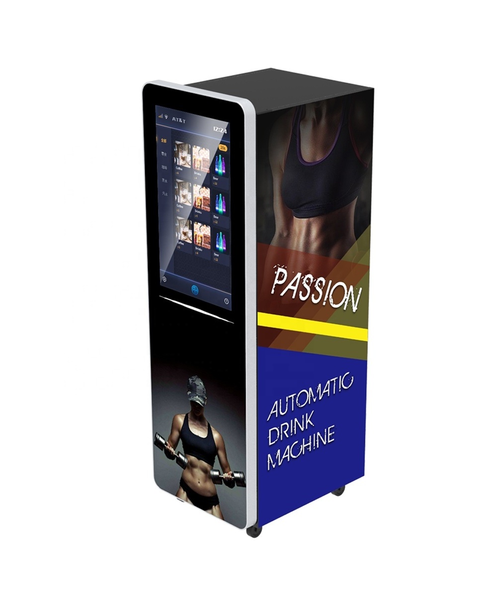 Touch Screen Gym Protein Powder Shaker Vending Machine