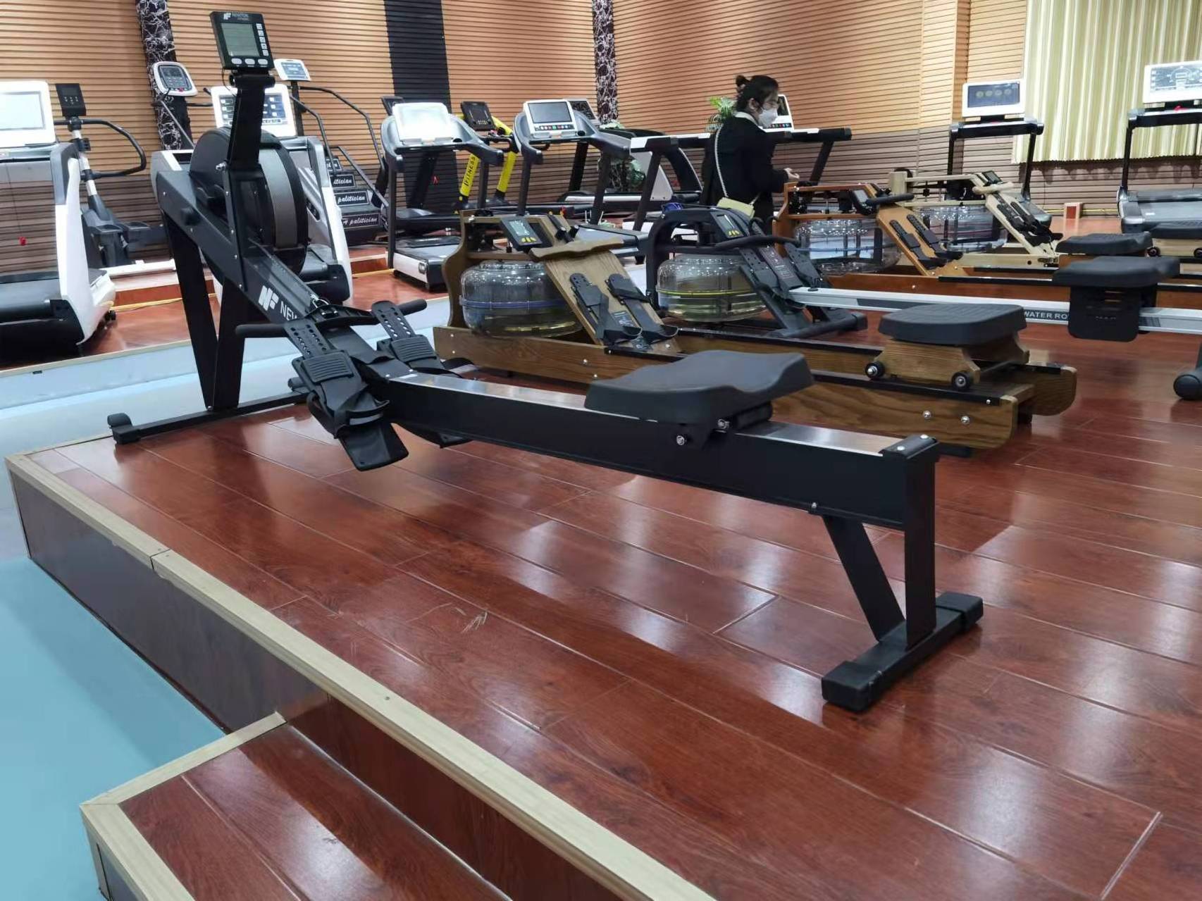 Seated Rower Innerva Enjoy Life Seated Row Machine Dynamic Rowing Machine Indoor Water Rower ...