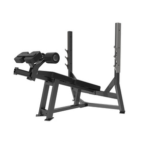 LD-3041 Land Fitness Hot Selling Olymp Decline Bench Fitness Gym Equipment Bench Wooden Case Unisex Weight Bench Commercial 75kg