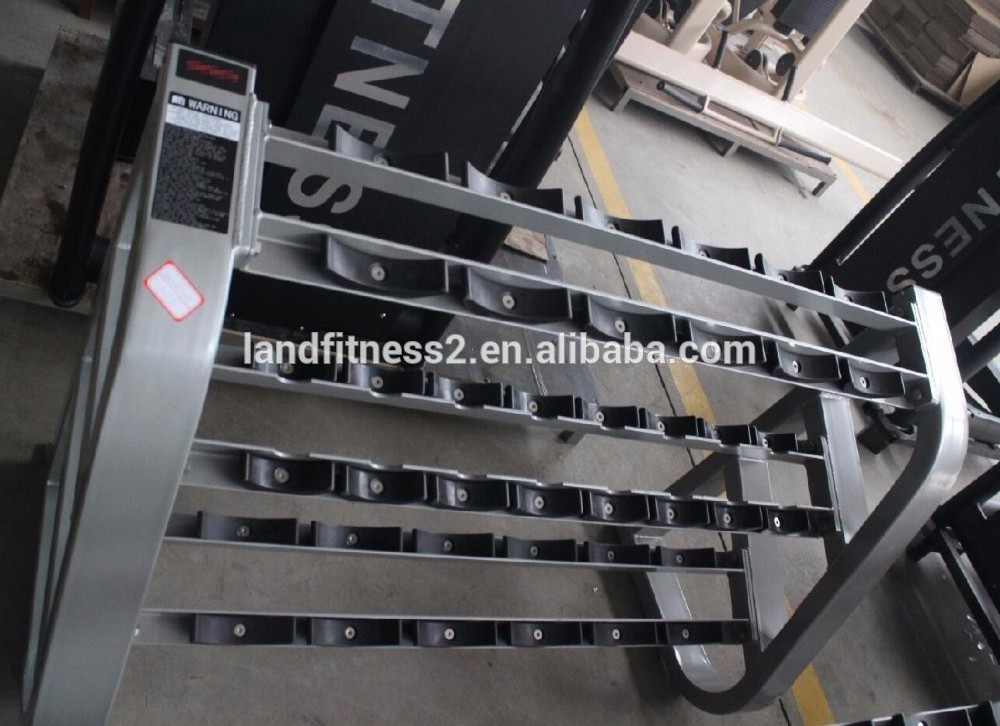 LAND FITNESS COMERCIAL FITNESS EQUIPMENT THREE LAYERS  Dumbbell Rack LD-9067   FOR COMMERCIAL GYM CLUB USE