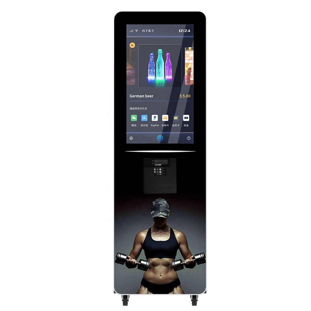 Touch Screen Gym Protein Powder Shaker Vending Machine