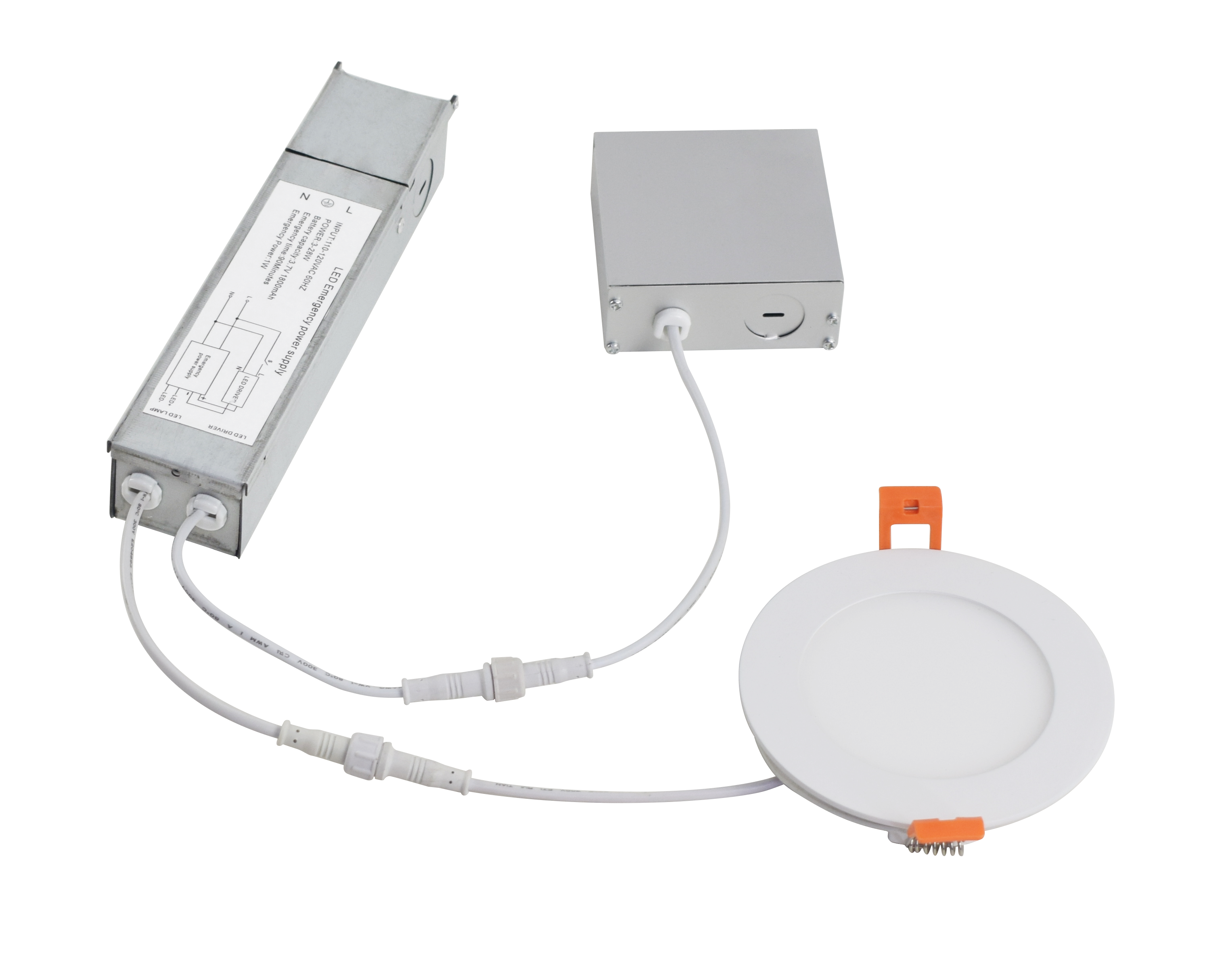 Foshan LD 1800Mah Power Driver Automatic Aluminum Home Ceiling Rechargeable Led Emergency Lights