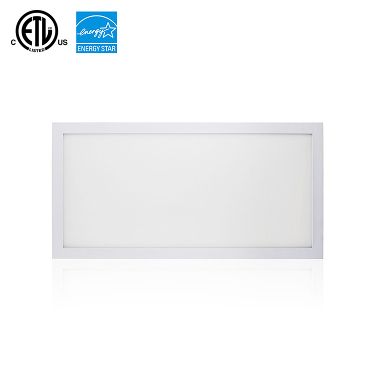 ETL 3CCT 1x4 2x2 2x4 recessed Square LED Backlit Panel lighting fixture 2 x 4 led panel lights