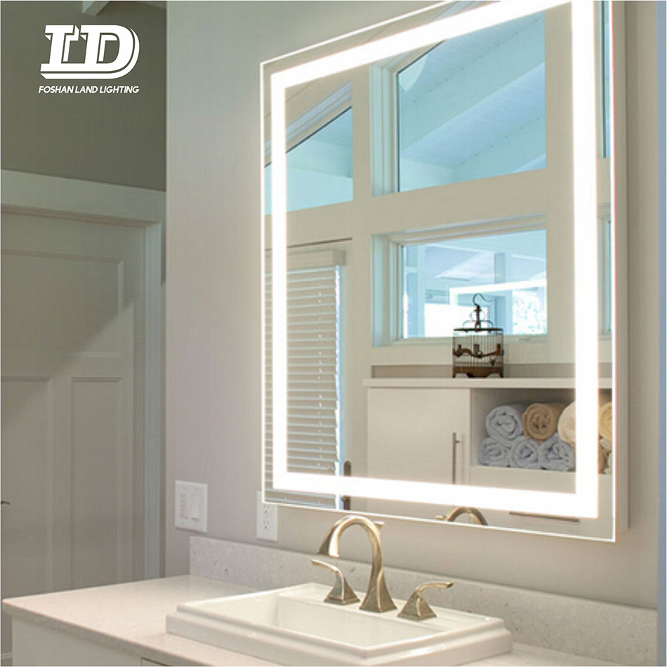 bath light mirror for shower room LED bathroom mirror illuminated mirror light