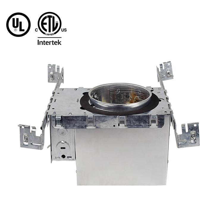 New Construction 4 Inch Aluminum Ic Airtight Can Led Recessed Ceiling Light