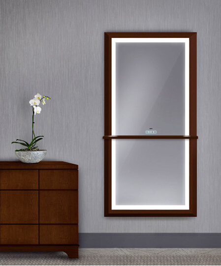 IP44 backlit mirror Illuminated mirror bathroom mirror light frame