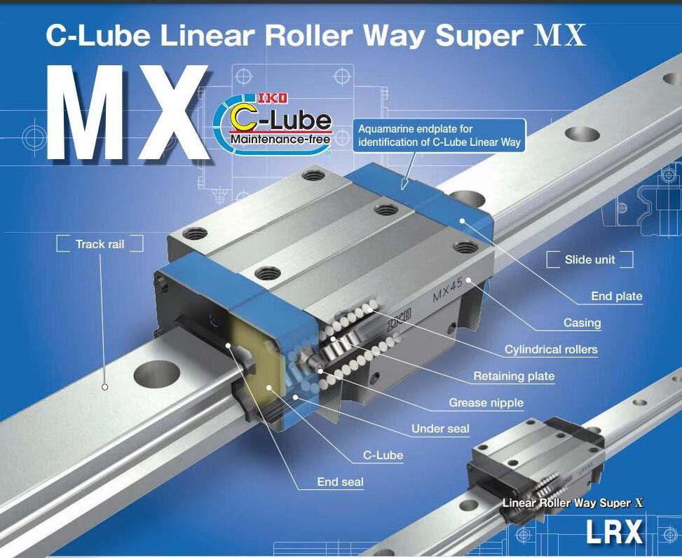 MX30 Original IKO linear guide rail slide block MXC30 MXG30 MX30C1T2HS2