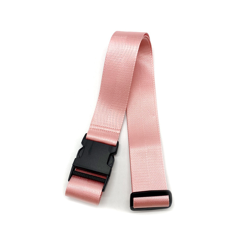 Polyester Pp Nylon Duffle Baggage high quality Travel Case Belt Strap Webbing Belt Adjustable Pvc Lock Buckle Strap