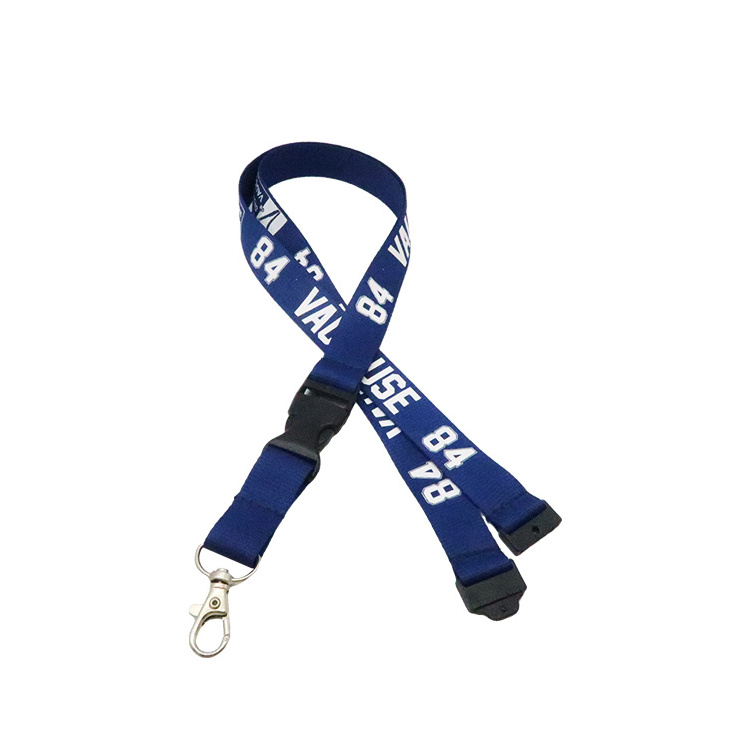 Cheap Keychain Lanyard Polyester Safety Tool Lanyard with Logo Custom