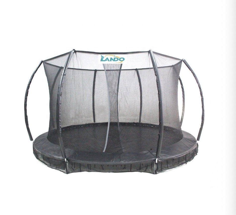 Manufacturer Round Inground Trampoline Outdoor Underground Trampoline for Kids