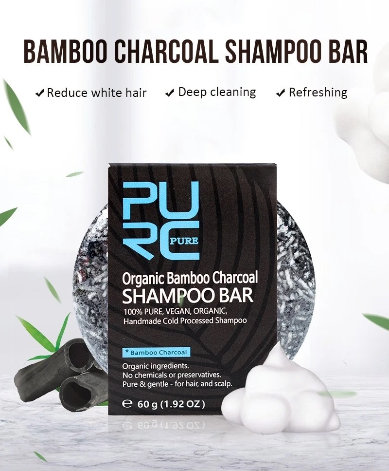 OEM Natural Bamboo Charcoal Refreshing Soft and Bright Improve Damaged Hair Quality Shampoo Soap Foam Rich Nourishing Fresh Hair