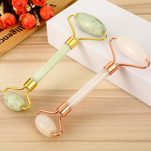 OEM Anti Aging Massager Jade Roller Slimming Face Jawline Skincare tools Rodillo De Jade Para Masaje Facial Scraping Roller