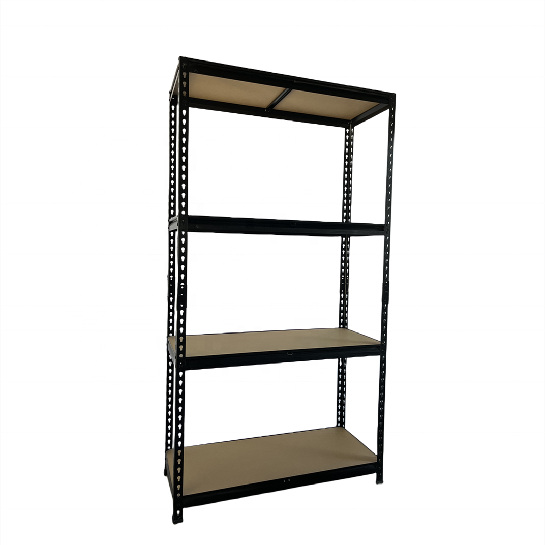 Heavy Duty 4 Shelves Boltless Racks Warehouse Metal Shelf Garage Storage Shelving Racking