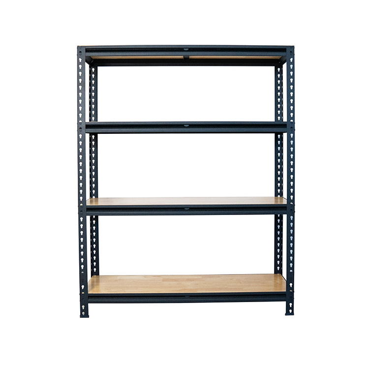 4 Tier Racking Shelves Adjustable Metal Shelves Multi-purpose Boltless Rack Storage Shelving