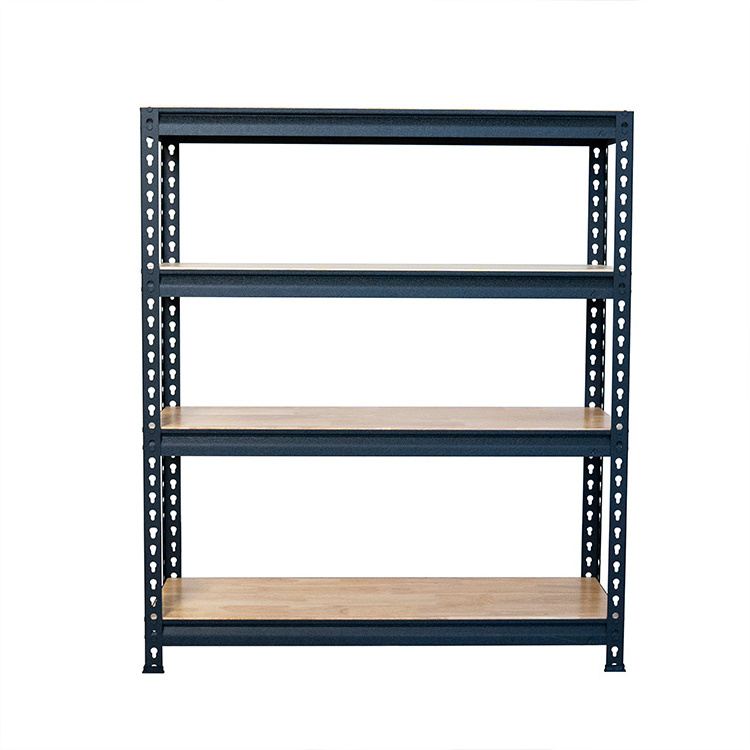 Wholesale Heavy Duty Garage 4 Tier Shelving Storage Shelves Metal Basement Shelving Unit Steel Storage Rack Shelving Unit