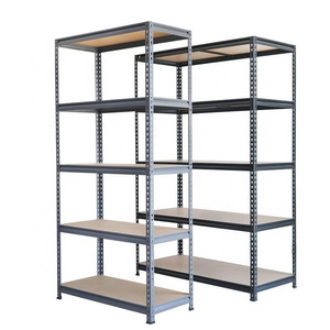 Corrosion Protection 5 tiers Adjustable Metal Storage Shelving Boltless Rack Shelving Stacking Racks