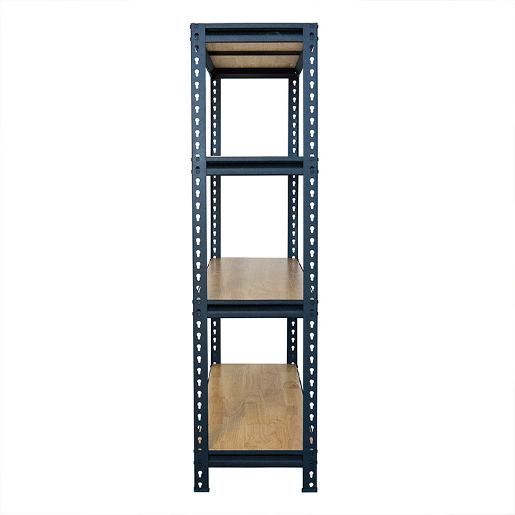 4 Shelf Racking 4 Tier Racking Shelves Adjustable Metal Shelves Multi-purpose Boltless ...