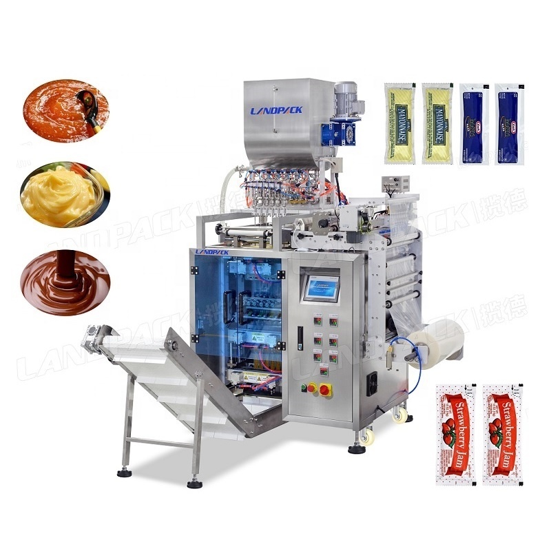 Shampoo Cream Mayonnaise Gel Liquid Sauce Sachet Packaging Packing Machines Machine