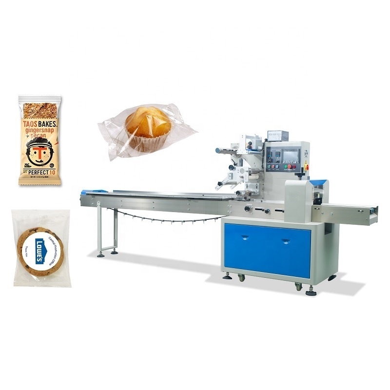 Small Hard Candy Razor Wafer Chocolate Flow Pack Wrapping Packaging Packing Machine