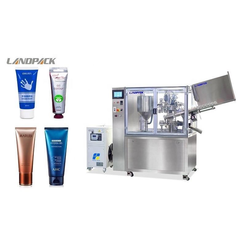 Hand Cream Cosmetics Grease Small Plastic Tubes Tube Filling Sealing Machinery Machine