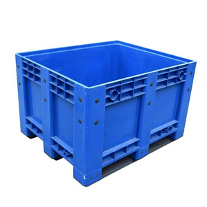 Stackable Plastic Turnover container box crate for fruits and vegetables