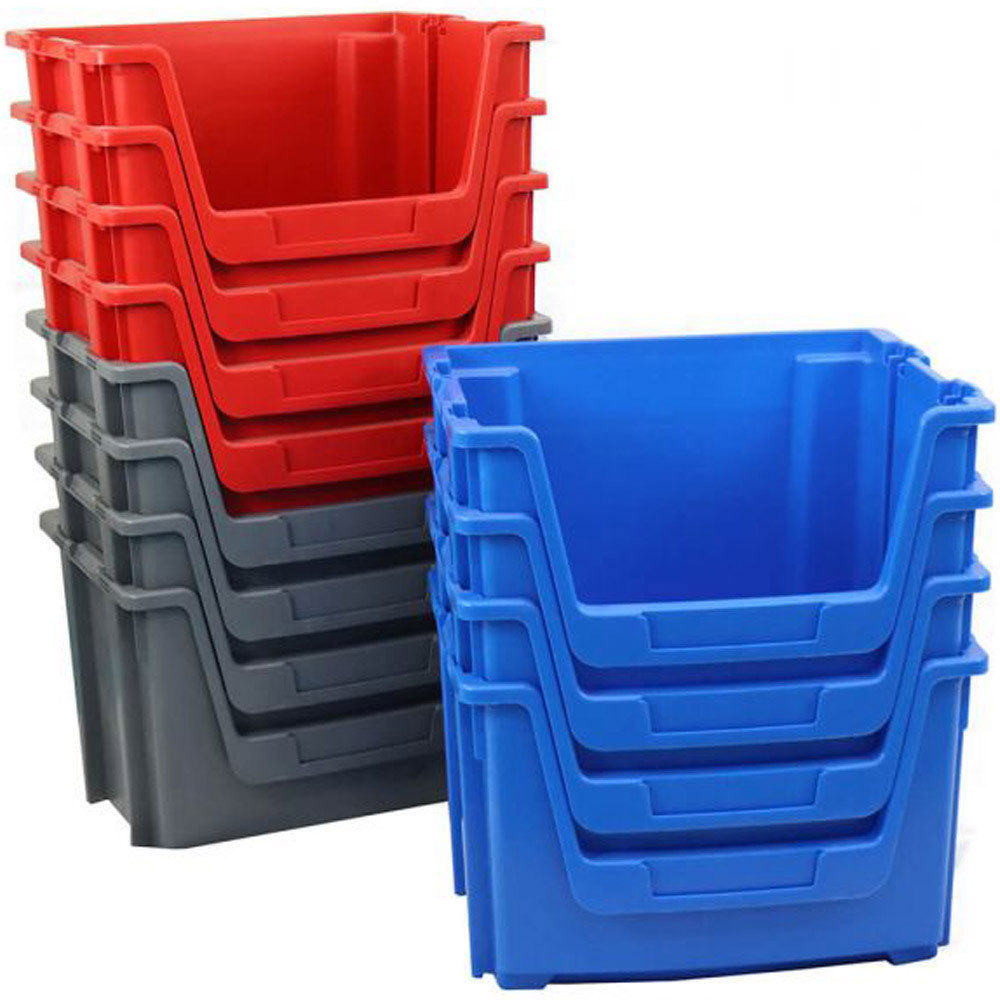 50 Litre Stackable Open Fronted Plastic Picking Bins